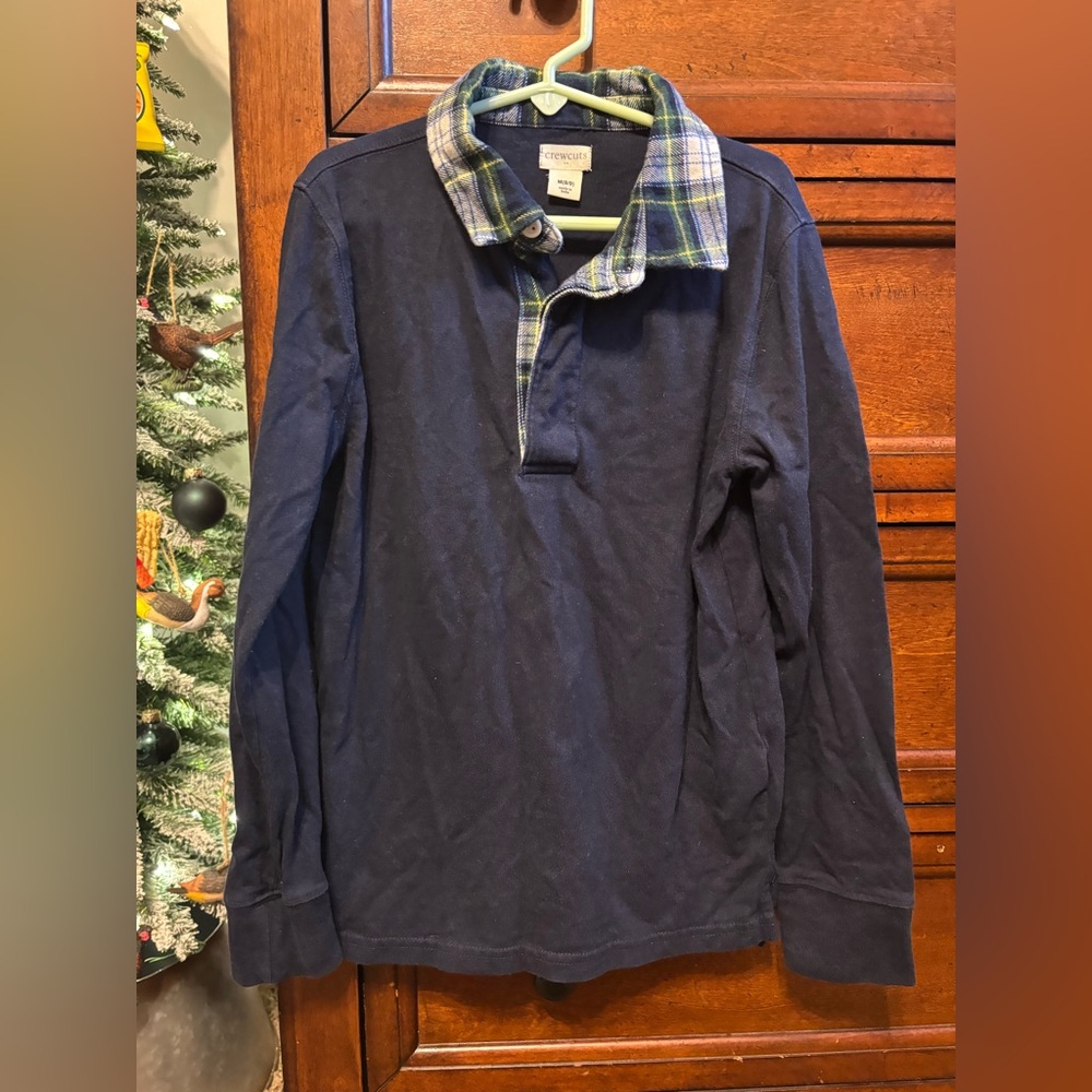 J Crew Crewcuts long sleeve collared shirt